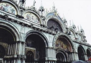 サン・マルコ広場にて